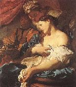 Johann Liss Death of Cleopatra Sweden oil painting artist